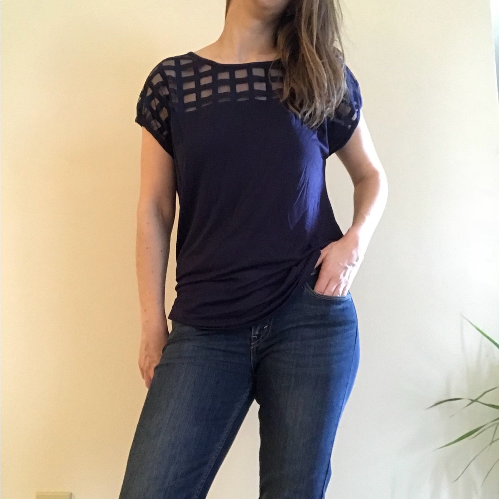 Blue top